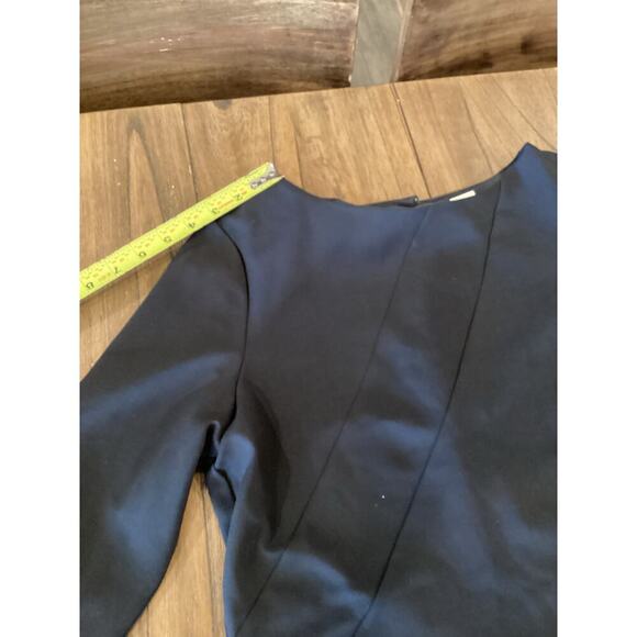 Doncaster Black Mini Shift Dress 3/4 Sleeve Formal Business Office Classic 14 - Picture 8 of 16